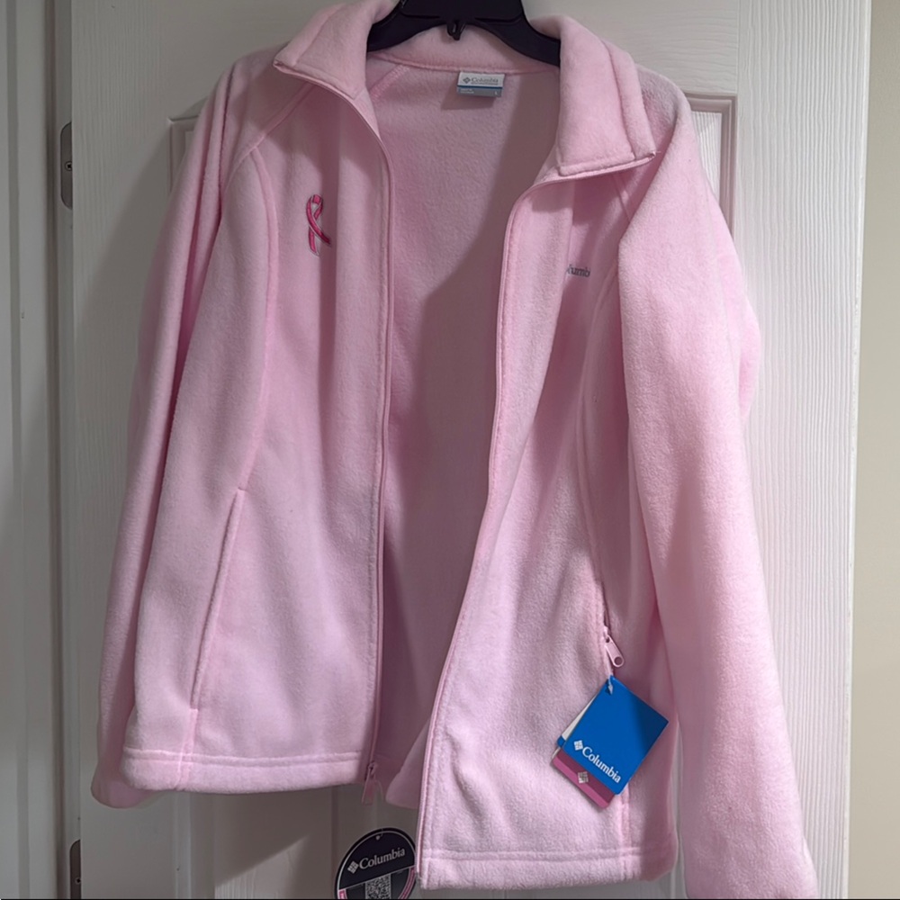 Columbia Pink Fleece Jacket